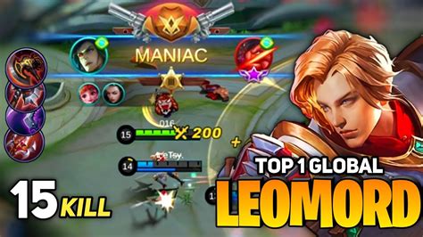 Maniac Leomord Late Game Monster Top 1 Global Leomord By 016 Aka