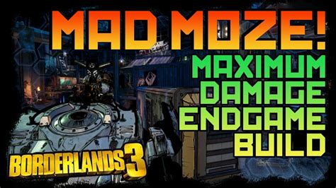 My Strongest Build Yet Mad Moze Borderlands 3 Level 65 Mayhem 11