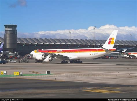 Ec Izx Iberia Airbus A340 600 At Madrid Barajas Photo Id 69039