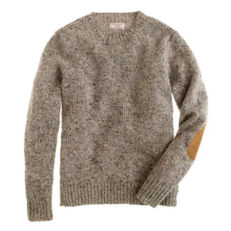 Lyst Jcrew Wallace And Barnes Donegal Wool Sweater In Natural For Men