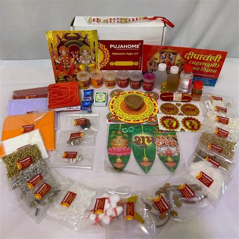 Buy Diwali Pooja Samagri Kit 37 Items With Detailed Puja Vidhi