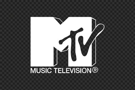 HD MTV White Logo Transparent PNG Citypng