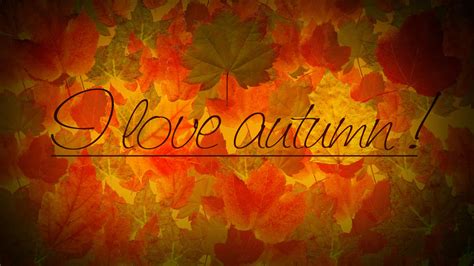 Hello I Love Autumn Tag