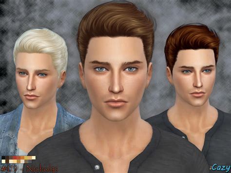 Sims 4 Cc Curly Hair Male Alpha
