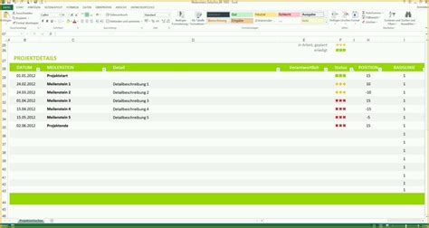 Muster betrieblicher ausbildungsplan zu kapitel 2.2 zu: Exklusiv Meilensteinplan Excel Vorlage Meilenstein ...