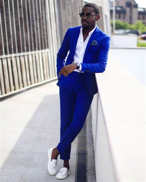 men 2 piece suit royal blue prom suit slim fit suit 2 piece etsy