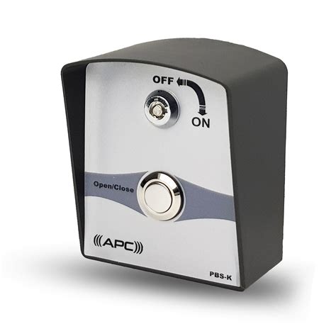 Apc Wireless Single Push Button Switch With Key Issolation Access