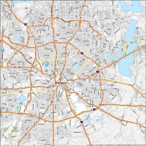 Dallas Area Road Map Printable Map Of Dfw Metroplex Printable Maps