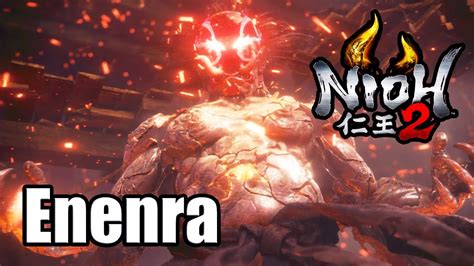 Nioh 2 Alpha Gameplay Enenra Boss Fight Using Sword Ps4 Pro Youtube