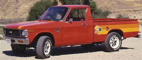 The Chevy Luv Trucks In Miniature