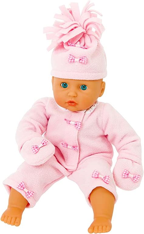 Frilly Lily Complete Pink Fleece Outfit For 12 14 Inch 30 35 Cm Dolls