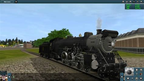 The Blue Comet In Black Livery In Trainz 2012 Youtube