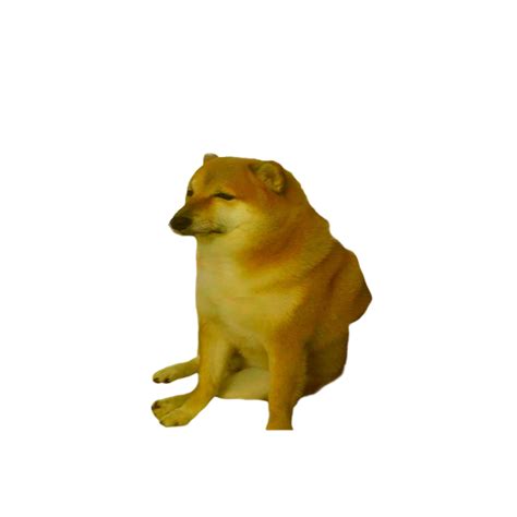 You Ask You Receive Sad Cheems Png Rdogelore