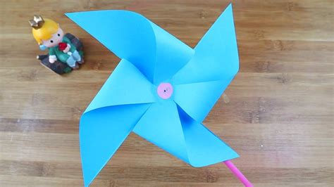 How To Make Paper Windmill Origami Windmill Easy Origami Tutorial