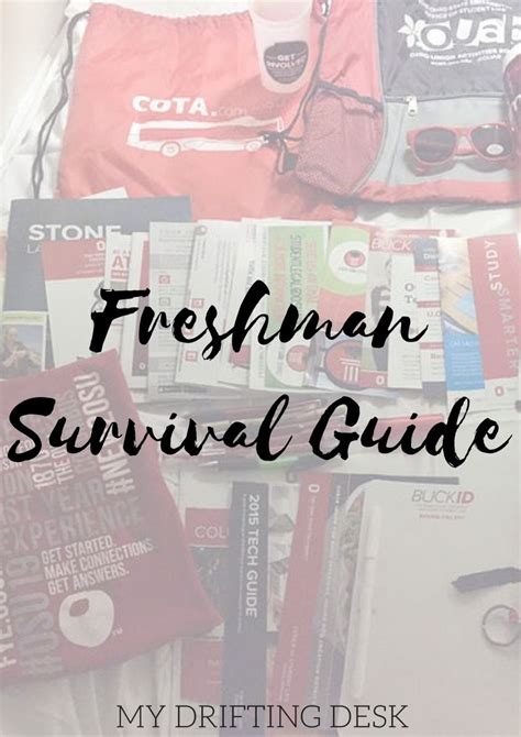 The College Freshman Survival Guide Freshman College College Freshman Survival Kit College