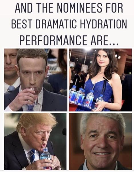 And The Nominees For Best Dramatic Hydration Performance Are Andy King Fyre Festival Blowjob