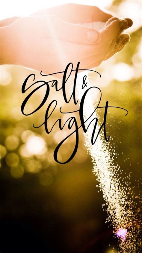 Matthew 513 14 Believers Are Salt And Light 13 You Are The Salt Of