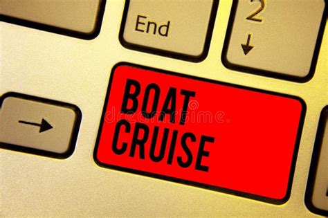 Handwriting Text Writing Boat Cruise Concept Meaning Sail About In