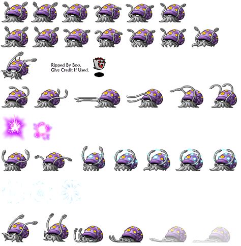 The Spriters Resource Full Sheet View Maplestory Risell Squid