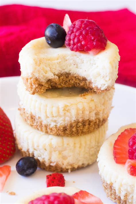 These Best Ever Mini Cheesecakes Not Only Are One Of The Easiest