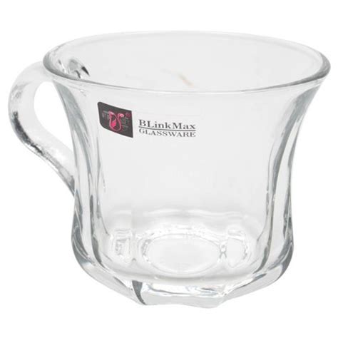 Buy Blinkmax Glass Tea Cups Diamond Curved Online At Best Price Of Rs 640 Bigbasket