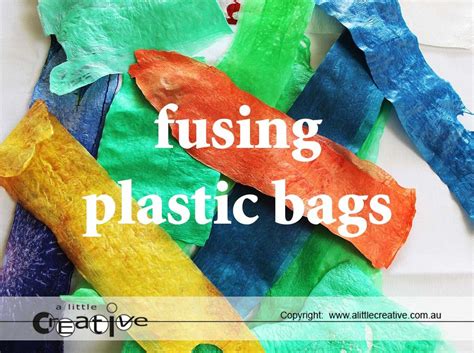 How To Fuse Plastic Bags Fused Plastic Plastic Bag Plastic