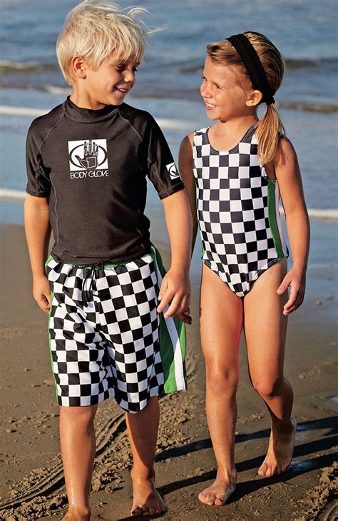 Strong boalt sky urchin bathing suit men's, $145. From CWDkids: Checkered Matching Swim Suits. | Girls one ...