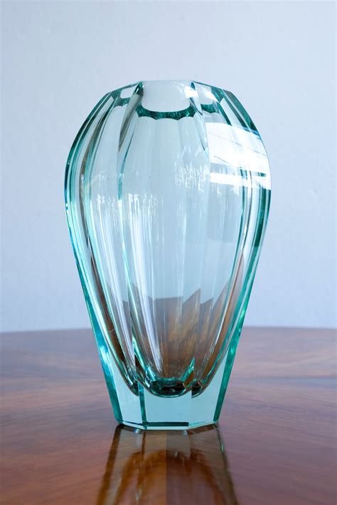Moser Glass Vase Renové
