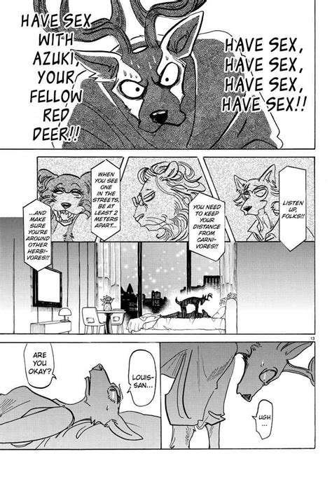 Beastars Comic Book Panels Anime Furry Anime Funny