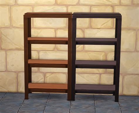 My Sims 4 Blog Open Pantry Shelves Fridge By Teanmoon