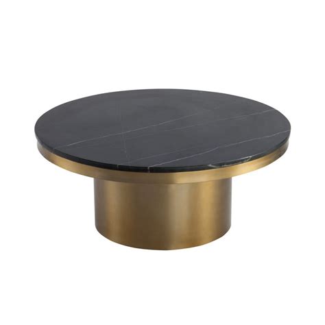 Shop for black marble table online at target. Liang & Eimil Camden Round Coffee Table |Black Marble Top