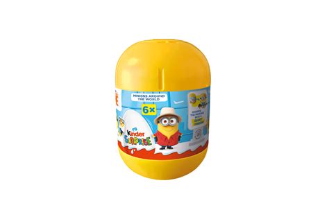 Kinder Surprise Minions 120g 6 Eggs Beirut Duty Free