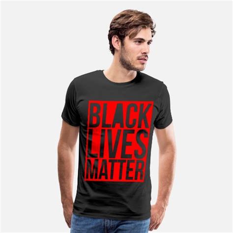 Black Lives Matter Mens Premium T Shirt Spreadshirt