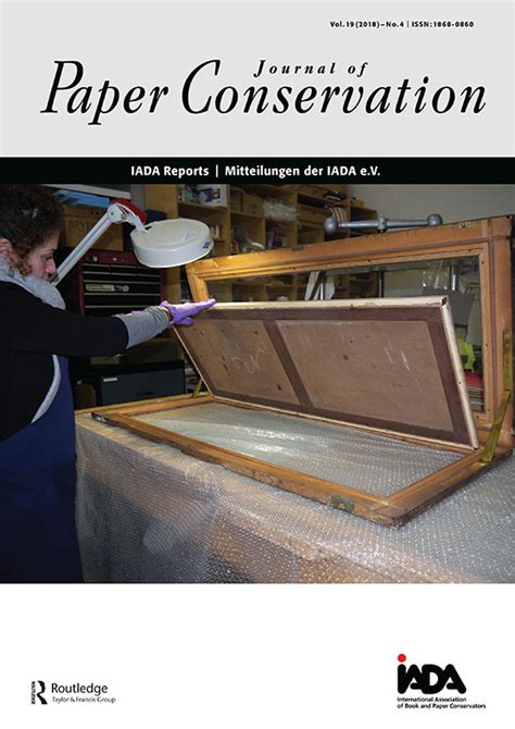 Journal Of Paper Conservation Vol 19 No 4
