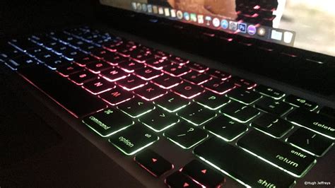 Custom Backlit Keyboard Laptop Mahajournal