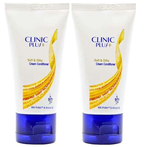 Clinic Plus Soft And Silky Cream Conditioner 80ml Pack Of 2 At Best