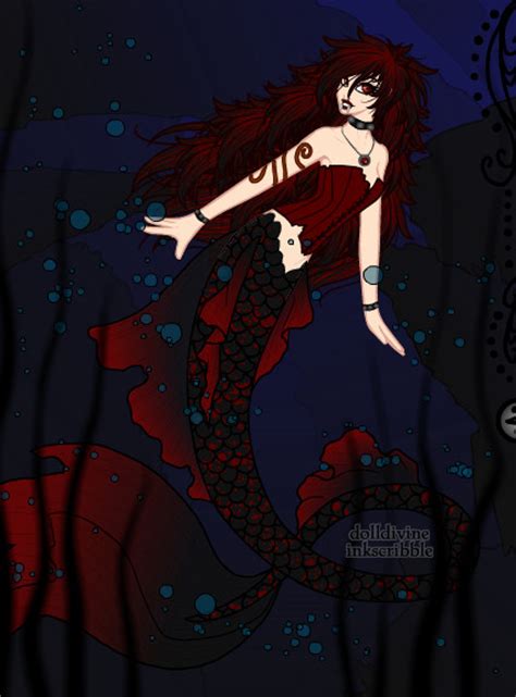 Vampire Mermaid By Ladyilona1984 On Deviantart