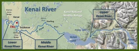 Maps And Directions To Tower Rock Lodge Kenai River Alaska