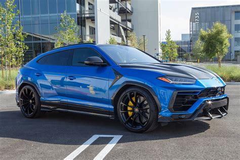 Topcar Présent La Lamborghini Urus Blue Shark 2019 Kit Aérodynamique