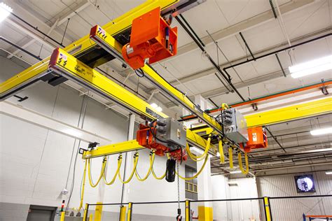 Revolutionary Unified Industries Propath™ Automated Workstation Cranes