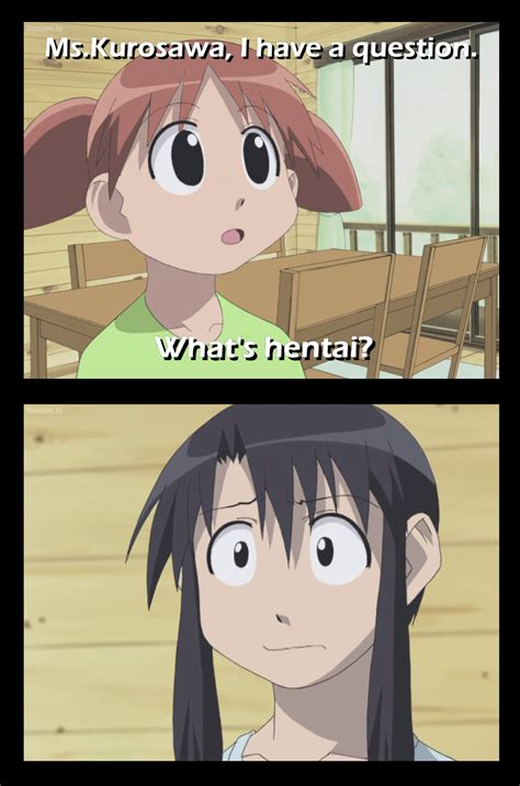 The Question Azumanga Daioh Know Your Meme