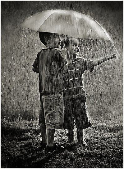 My Kids Love Playing In The Rain With Or Without The Umbrellas These