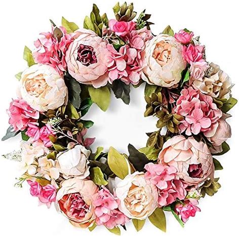 Peony Wreath For Door Spring Wreath For Front Door Wedding Wreath For