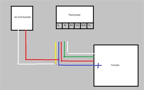 Thermostat installation & wiring diagrams. Problem: Goodman GMNT To Hunter 44155C Thermostat - HVAC ...