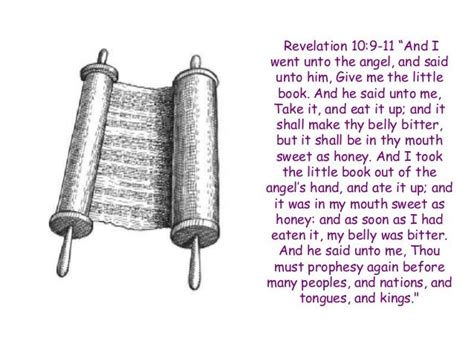 The Scroll Or Book That John Was To Take Out Of The Angels Hand In Rev
