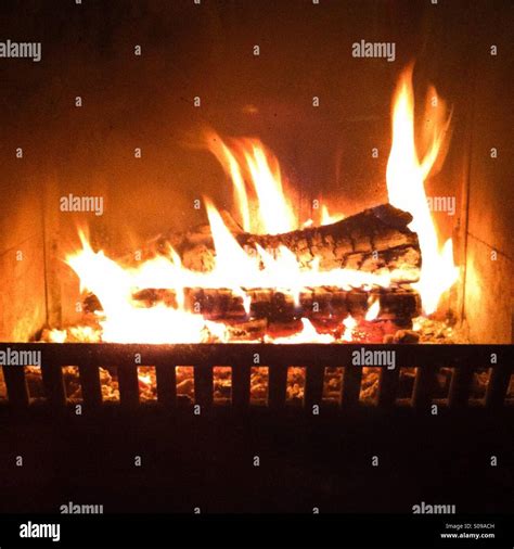 Fireplace Stock Photo Alamy