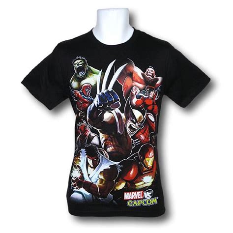 Marvel Vs Capcom Battle Cry T Shirt