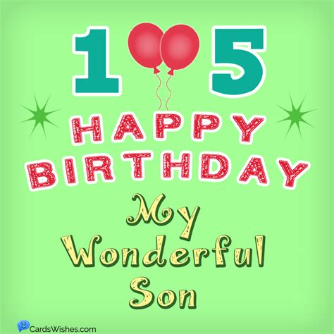 Funny 15th Birthday Card 15th Birthday Card For Son Daughter Sister