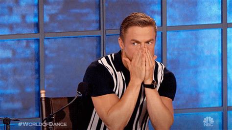 Shocked Derek Hough  By Nbc World Of Dance Find And Share On Giphy