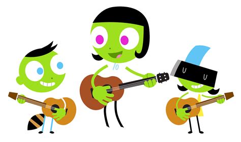 Pbs kids dot and dash bumper effects!!! PBS Kids GIF - Playing Guitars (2013) by ...